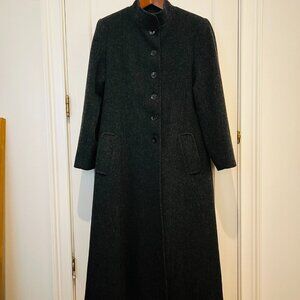 Vintage Jonathan Michael Wool Winter Coat Womens 12 Made In USA